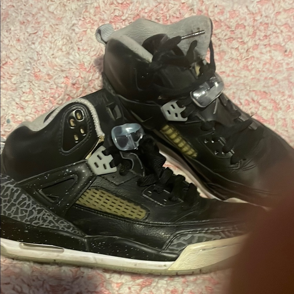 Jordan Kids Sneakers Black and Gray